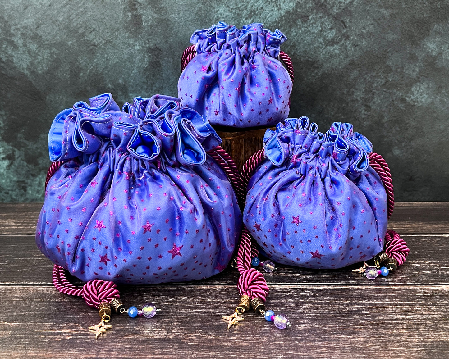 Periwinkle Cosmos - Medium Bag